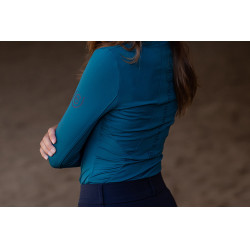 Base layer Equestrian Stockholm Vision a maniche lunghe da donna Blu aurora