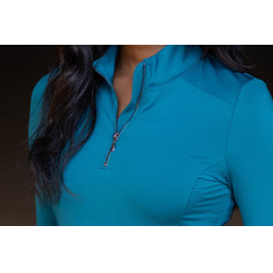 Base layer Equestrian Stockholm Vision a maniche lunghe da donna Blu aurora