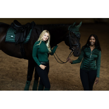 Base layer Equestrian Stockholm Vision a maniche lunghe da donna Verde sicomoro