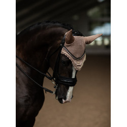 Cuffia anti-mosche Equestrian Stockholm Champagne Beige