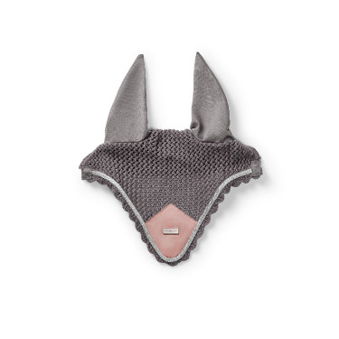 Cuffia anti-mosche Equestrian Stockholm Rosa polverosa