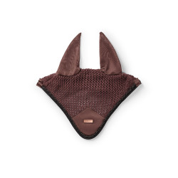 Cuffia anti-mosche Equestrian Stockholm Bagliore infinito Marrone