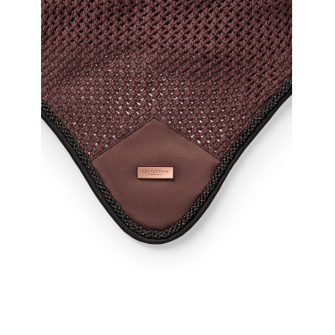 Cuffia anti-mosche Equestrian Stockholm Bagliore infinito Marrone