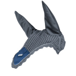 Cuffia anti-mosche Equestrian Stockholm Blu metallizzato Cuffia anti-mosche Equestrian Stockholm Blu metallizzato
