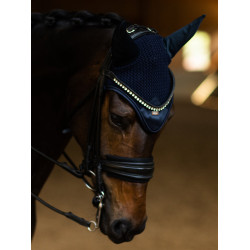 Cuffia anti-mosche Equestrian Stockholm Tecnologia moderna marina Blu marino Cuffia anti-mosche Equestrian Stockholm Tecnologia moderna marina Blu marino