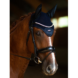 Cuffia anti-mosche Equestrian Stockholm Tecnologia moderna marina Blu marino Cuffia anti-mosche Equestrian Stockholm Tecnologia moderna marina Blu marino