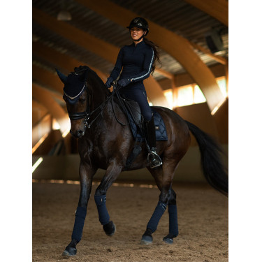 Cuffia anti-mosche Equestrian Stockholm Tecnologia moderna marina Blu marino Cuffia anti-mosche Equestrian Stockholm Tecnologia moderna marina Blu marino