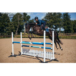 Cuffia anti-mosche Equestrian Stockholm Blu Monaco Cuffia anti-mosche Equestrian Stockholm Blu Monaco