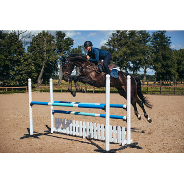 Cuffia anti-mosche Equestrian Stockholm Blu Monaco Cuffia anti-mosche Equestrian Stockholm Blu Monaco