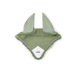 Cuffia anti-mosche Equestrian Stockholm Pistacchio bianco Verde