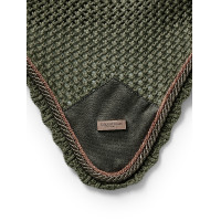 Cuffia anti-mosche Equestrian Stockholm Tutto nero scintillante