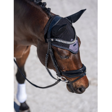 Cuffia antimosche Equestrian Stockholm anti-rumore Viola scuro