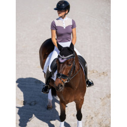 Cuffia antimosche Equestrian Stockholm anti-rumore Viola scuro