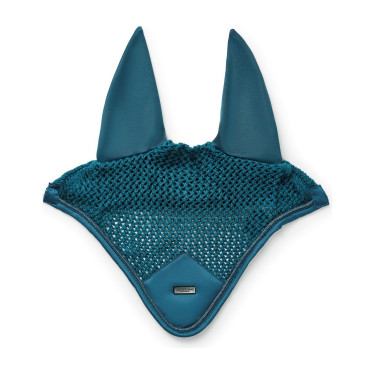 Cuffia antimosche Equestrian Stockholm moderna Blu teal
