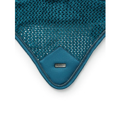 Cuffia antimosche Equestrian Stockholm moderna Blu teal