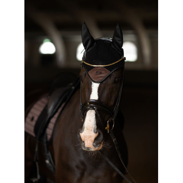 Cuffia antimosche Equestrian Stockholm Performance Mocha moderno Marrone Cuffia antimosche Equestrian Stockholm Performance Mocha moderno Marrone