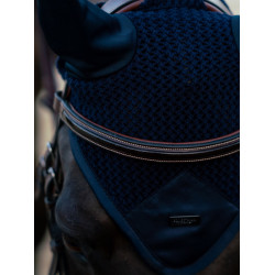 Cuffia antimosche Equestrian Stockholm Performance Blu sportivo Blu marino