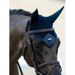 Cuffia antimosche Equestrian Stockholm Performance Blu sportivo Blu marino