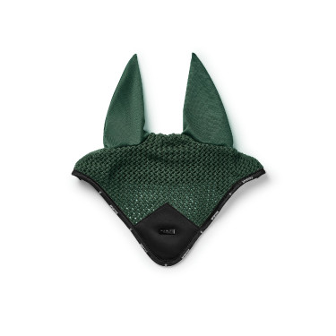 Cuffia antimosche Equestrian Stockholm Performance Verde sicomoro