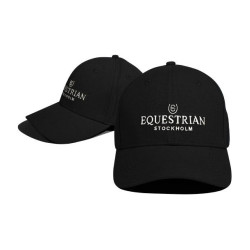 Cappellino Equestrian Stockholm Nero bianco