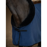 Coperta in pile Equestrian Stockholm con pelliccia Bordeaux Coperta in pile Equestrian Stockholm con pelliccia Bordeaux