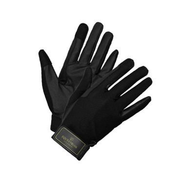 Guanti da equitazione Equestrian Stockholm Summer Nero oro