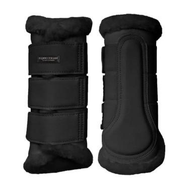 Ghette da dressage Equestrian Stockholm Totalmente nero