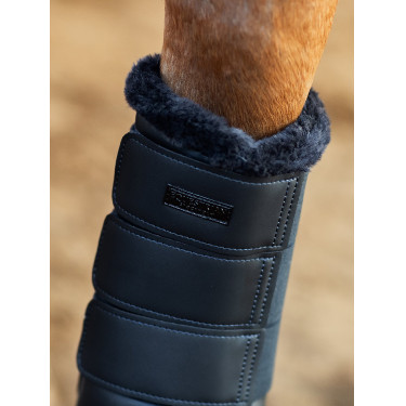 Ghette da dressage Equestrian Stockholm Blu navy pulito