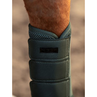 Stinchiere da dressage Equestrian Stockholm in mesh Totalmente nero