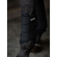 Stinchiere da dressage Equestrian Stockholm in mesh Totalmente nero Stinchiere da dressage Equestrian Stockholm in mesh Totalmente nero