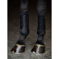 Stinchiere da dressage Equestrian Stockholm in mesh Totalmente nero Stinchiere da dressage Equestrian Stockholm in mesh Totalmente nero