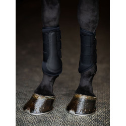 Stinchiere da dressage Equestrian Stockholm in mesh Edizione nera Nero