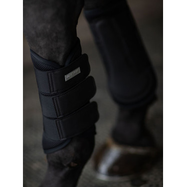 Stinchiere da dressage Equestrian Stockholm in mesh Edizione nera Nero