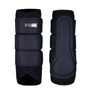 Stinchiere da dressage Equestrian Stockholm in mesh Blu notte Blu marino Stinchiere da dressage Equestrian Stockholm in mesh Blu notte Blu marino
