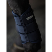 Stinchiere da dressage Equestrian Stockholm in mesh Totalmente nero