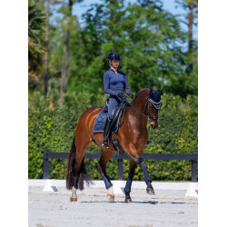 Stinchiere da dressage Equestrian Stockholm in mesh Blu notte Blu marino Stinchiere da dressage Equestrian Stockholm in mesh Blu notte Blu marino