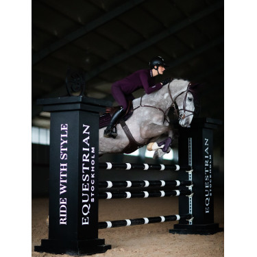 Paragambe Equestrian Stockholm anatomiche Nero corvino