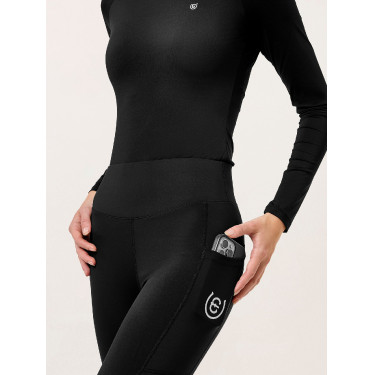 Leggings da equitazione Equestrian Stockholm Movement donna Nero edizione