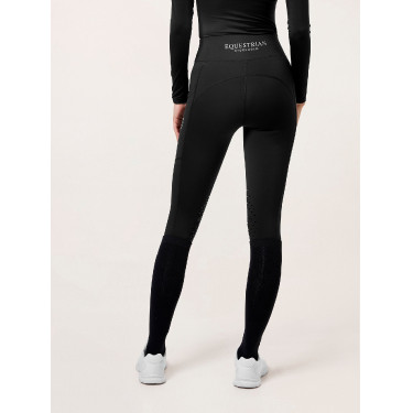 Leggings da equitazione Equestrian Stockholm Movement donna Nero edizione