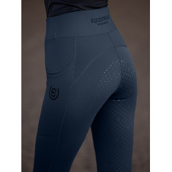 Leggings da equitazione Equestrian Stockholm Movement donna Grigio Leggings da equitazione Equestrian Stockholm Movement donna Grigio