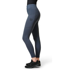 Leggings da equitazione Equestrian Stockholm Movement donna Grigio Leggings da equitazione Equestrian Stockholm Movement donna Grigio