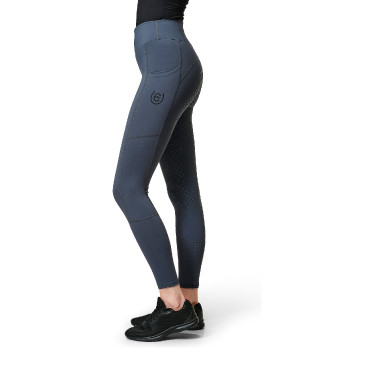 Leggings da equitazione Equestrian Stockholm Movement donna Grigio Leggings da equitazione Equestrian Stockholm Movement donna Grigio