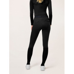 Leggings da equitazione da donna Equestrian Stockholm Premium Nero