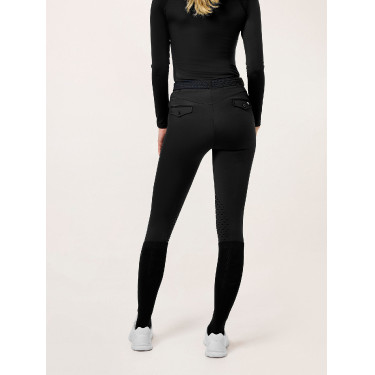 Leggings da equitazione da donna Equestrian Stockholm Premium Nero