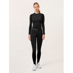 Leggings da equitazione da donna Equestrian Stockholm Premium Nero