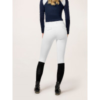 Leggings da equitazione da donna Equestrian Stockholm Premium Bianco