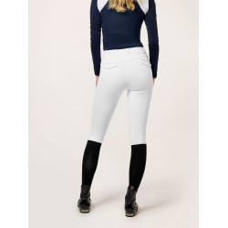Leggings da equitazione da donna Equestrian Stockholm Premium Bianco