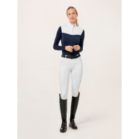 Leggings da equitazione da donna Equestrian Stockholm Premium Beige
