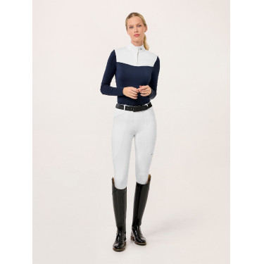 Leggings da equitazione da donna Equestrian Stockholm Premium Bianco