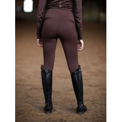 Leggings da equitazione da donna Equestrian Stockholm Supreme Bagliore infinito Marrone Leggings da equitazione da donna Equestrian Stockholm Supreme Bagliore infinito Marrone